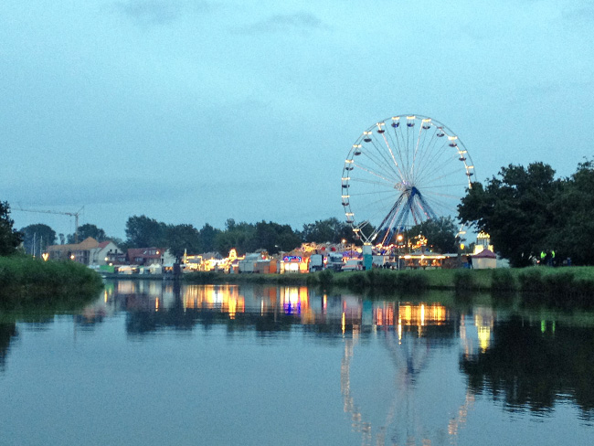 Fischerfest in Greifswald, Riesenrad, Ausflugstipp